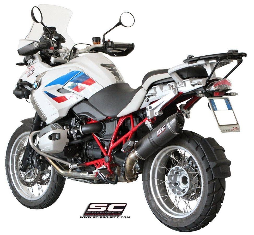 SC-PROJECT SCプロジェクト オーバル スリップオンサイレンサー R1200GS Adventure BMW スリップオンマフラー マフラー