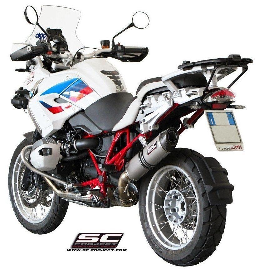 SC-PROJECT SCプロジェクト オーバル スリップオンサイレンサー R1200GS Adventure BMW スリップオンマフラー マフラー
