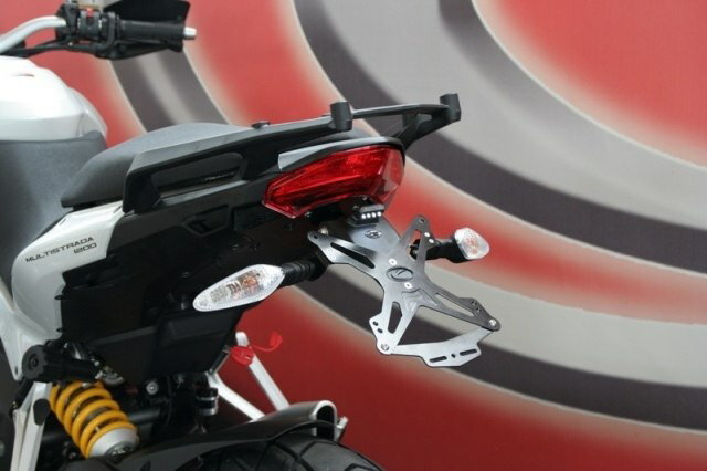 EVOTECH エボテック ナンバープレートホルダー(ホルダーのみ) Multistrada 1200 DUCATI ドゥカティ ナンバープレートホルダー 外装