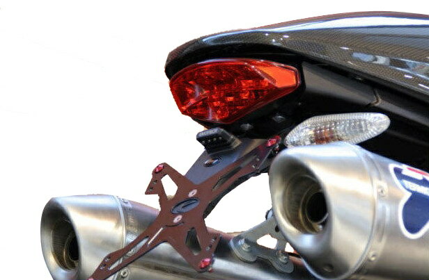 EVOTECH エボテック ナンバープレートホルダー(ホルダーのみ) Monster 696 DUCATI ドゥカティ ナンバープレートホルダー 外装