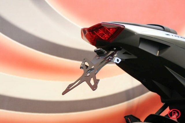 EVOTECH エボテック ナンバープレートホルダー(ホルダーのみ) Z1000 SX KAWASAKI カワサキ ナンバープレートホルダー 外装