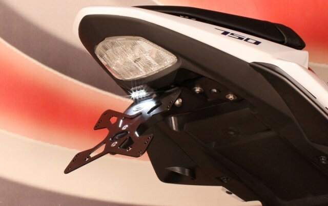 EVOTECH エボテック ナンバープレートホルダー(ホルダーのみ) GSR750 SUZUKI スズキ ナンバープレートホルダー 外装