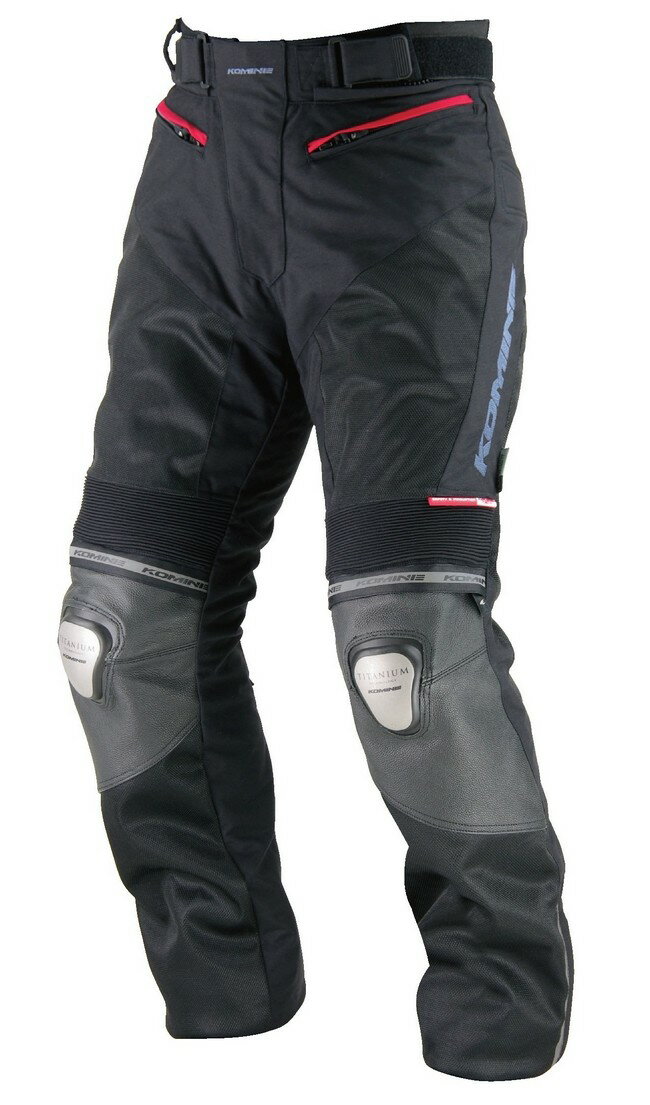 KOMINE コミネ PK-712 チタニウムレザーメッシュパンツ-リーガ メッシュパンツ パンツ・ボトムス アパレル