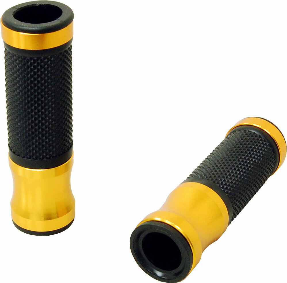 バイクパーツセンター カスタムグリップ左右セット バーエンド無 グリップ ハンドル