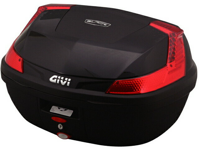Givi - GIVI ジビ モノロックケース B47シリーズ トップケース・テールボックス 車体用バッグ・ケース カラー：ブラック塗装 [B47N902]