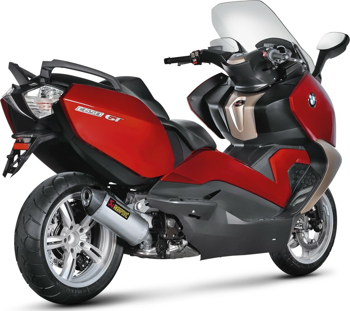 AKRAPOVIC アクラポビッチ e1仕様 スリップオンマフラー ステンレス C650GT BMW マフラー