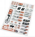 KN企画 ケイエヌキカク STAGE6 STICK SMALL SET ステッカー・デカール 外装