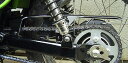 OSCAR オスカー チェーンガード 黒ゲル 250TR KAWASAKI カワサキ チェーンカバー 外装