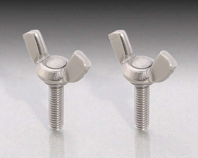 K-CON キタココンビニパーツ 蝶ボルト 汎用ボルト・ネジ M5用／ピッチ：P0.5／長さ：15mm／サイズ：(A)..