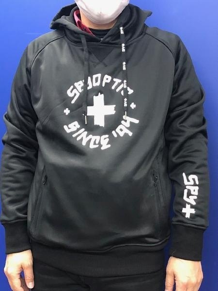 SPY スパイ CIRCLE LOGO WATERPROOF HOODLE［サークルロゴ ウォータープルーフ フーディ］ サイズ：M