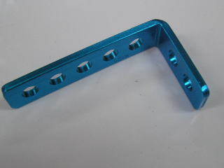 KN企画 ケイエヌキカク L字ステイ 汎用ステー サイズ：小(幅：10mm／短辺：33mm／長辺：72mm)