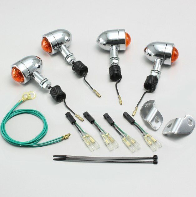 HURRICANE ハリケーン ミニブレットウインカーキット 250TR KAWASAKI カワサキ ウインカー 灯火類 電装系