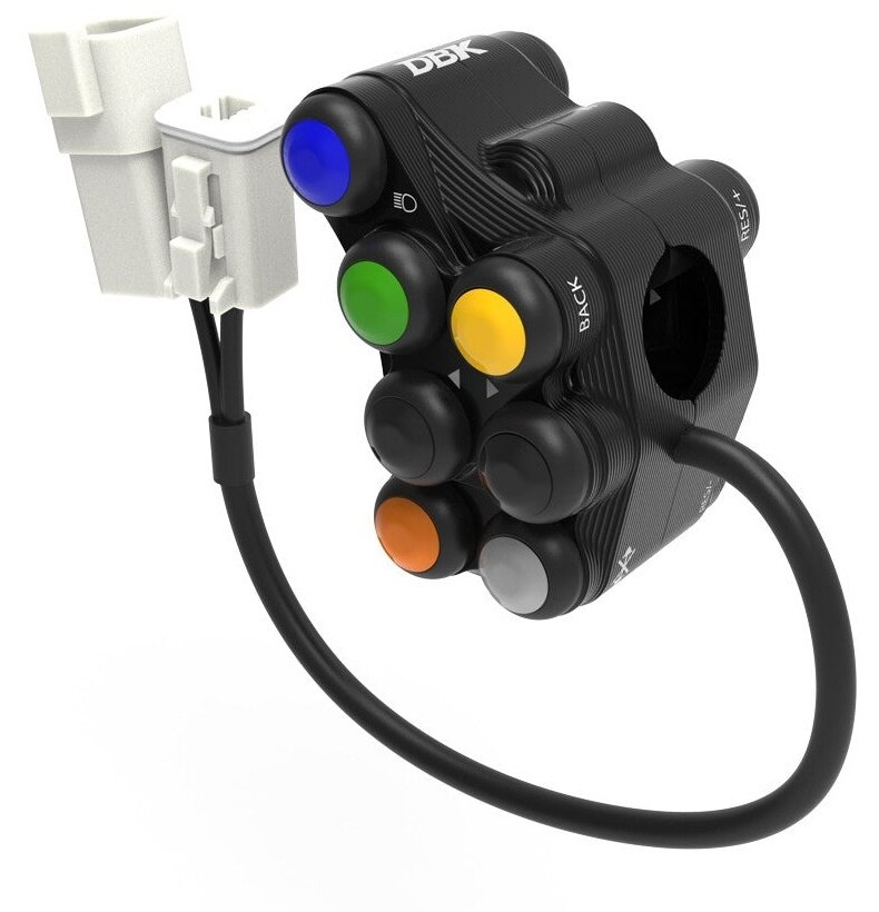 DUCABIKE (DBK) ドゥカバイク (ディービーケー) 12ボタン レーシングスイッチASSY (ストリート用) 990 DUKE R KTM ハンドルスイッチ・スイッチボックス ハンドル周辺パーツ ハンドル