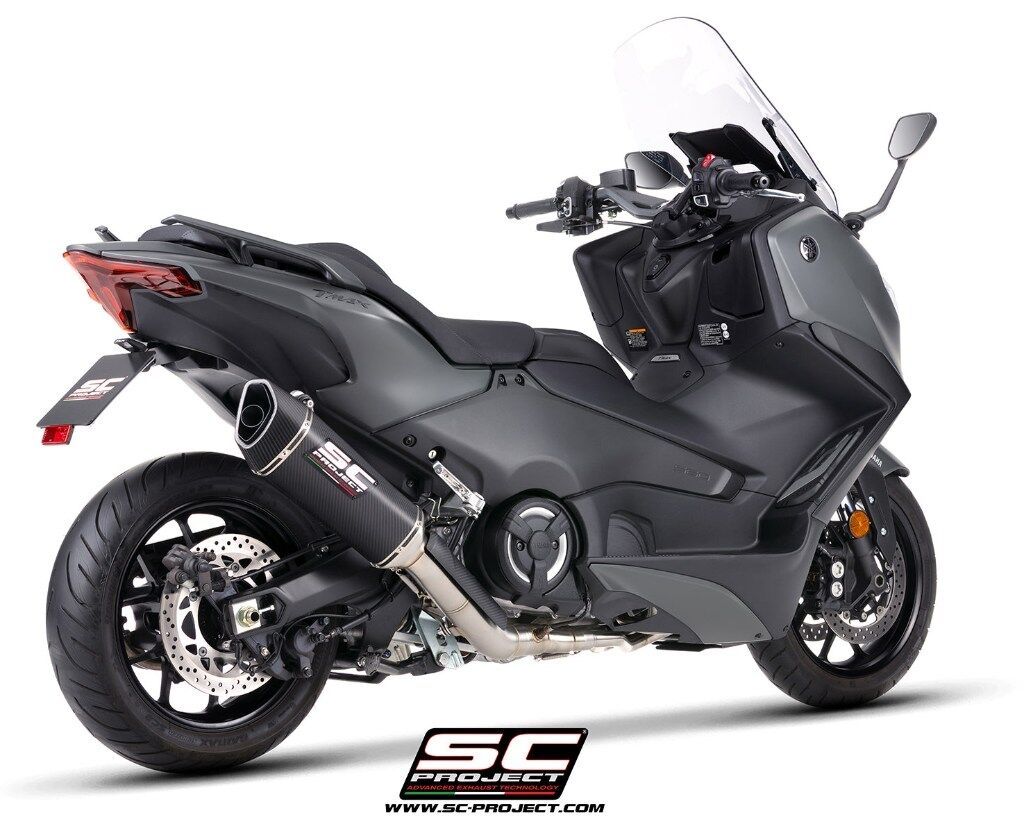 SC-PROJECT SCプロジェクト レーシング フルエキゾーストシステム 2-1 ＆ SC1-R サイレンサー(消音バッフル付属) TMAX 560 YAMAHA ヤマハ フルエキゾーストマフラー マフラー
