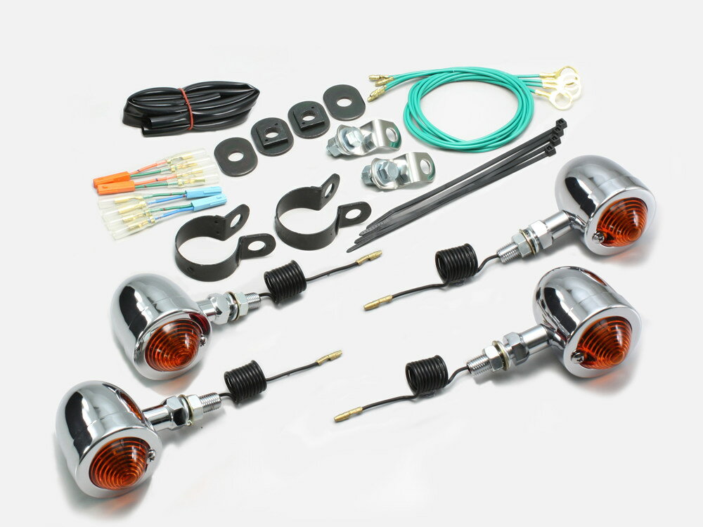 HURRICANE ハリケーン ブレットウインカーキット シャドウスラッシャー400 HONDA ホンダ ウインカー 灯火類 電装系