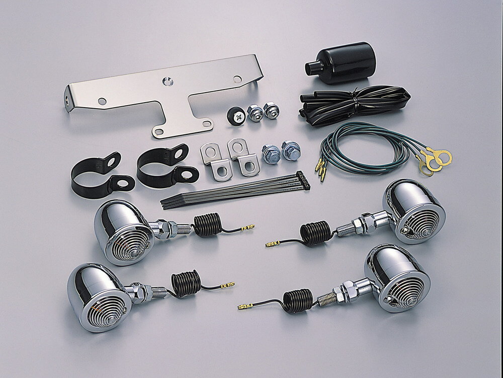 HURRICANE ハリケーン ブレットウインカーキット ドラッグスター1100クラシック ドラッグスター400クラシック YAMAHA ヤマハ ウインカー 灯火類 電装系(2.0)