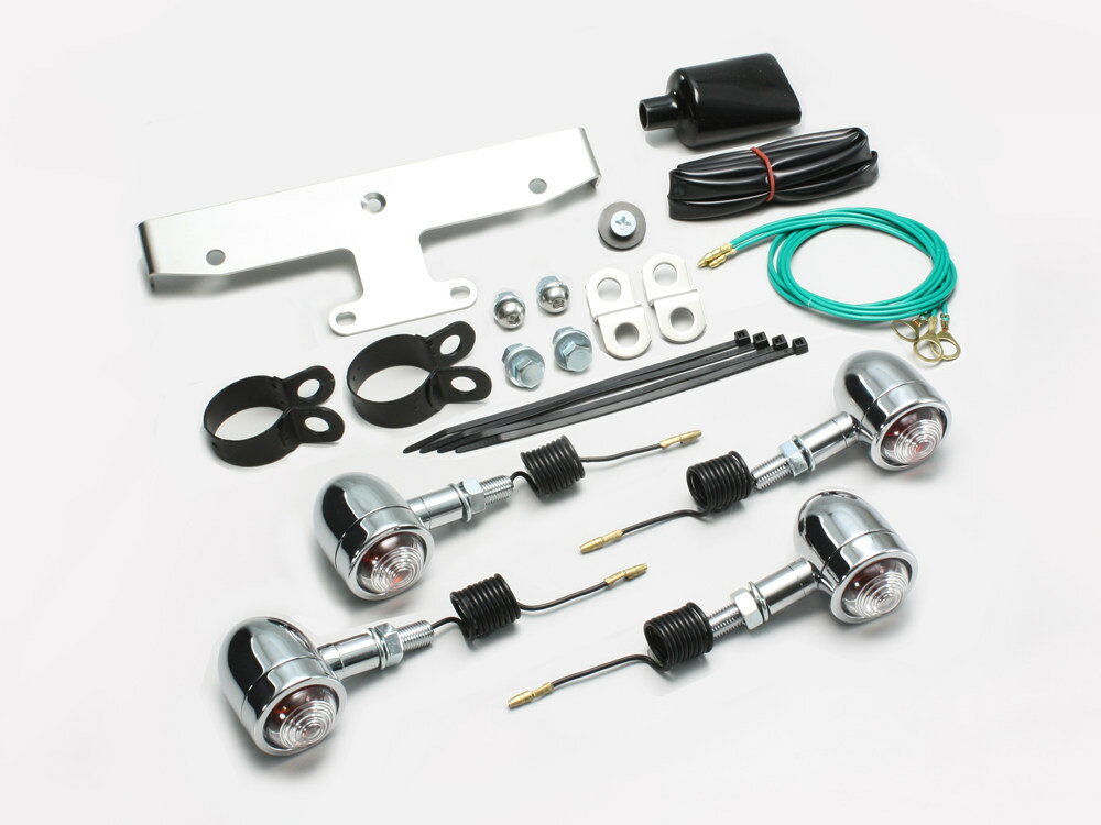 HURRICANE ハリケーン ミニブレットウインカーキット ドラッグスター1100クラシック ドラッグスター400クラシック YAMAHA ヤマハ ウインカー 灯火類 電装系