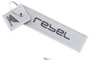 HONDA RIDING GEAR ホンダ ライディングギア フライトキーリング Rebel カラー:グレー(0SYTN-39F-NF)