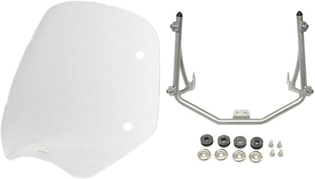 WRS ダブリューアールエス ウインドスクリーン＆専用サポートフレーム R 1200 BMW スクリーン 外装