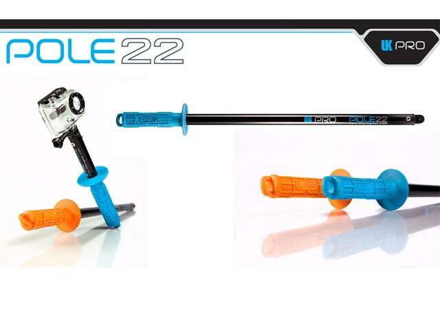 UKPRO ユーケープロ UKpro POLE 22 / GoProカメラ専用ポール その他アクションカメラオプション・補修部品 バイク用カメラ 電子機器類