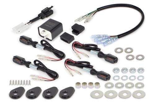 SP武川 SPタケガワ ストリームラインミニLEDウインカー(スモーク)/YZF-R125(BVD1) YZF-R125 YAMAHA ヤマハ ウインカー 灯火類 電装系