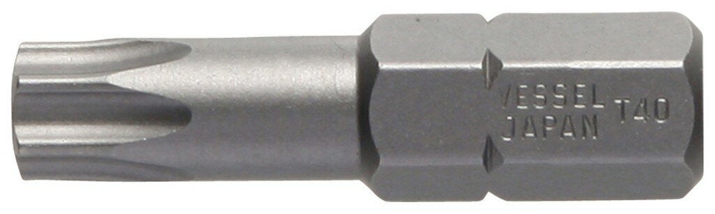 VESSEL ベッセル トルクスビット A5 ドライバービット ハンドツール 刃先：T40／メーカー品番：A5T40-32