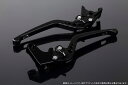 SPEEDRA スピードラ アルミビレットアジャストレバーセット 3Dロング 1400GTR/CONCOURS14 NINJA ZX-14R ZZR1400 KAWASAKI カワサキ ブレーキ・クラッチレバーセット ハンドル周辺パーツ ハンドル レバー本体カラー:マットブラック / アジャスターカラー:マットブラック