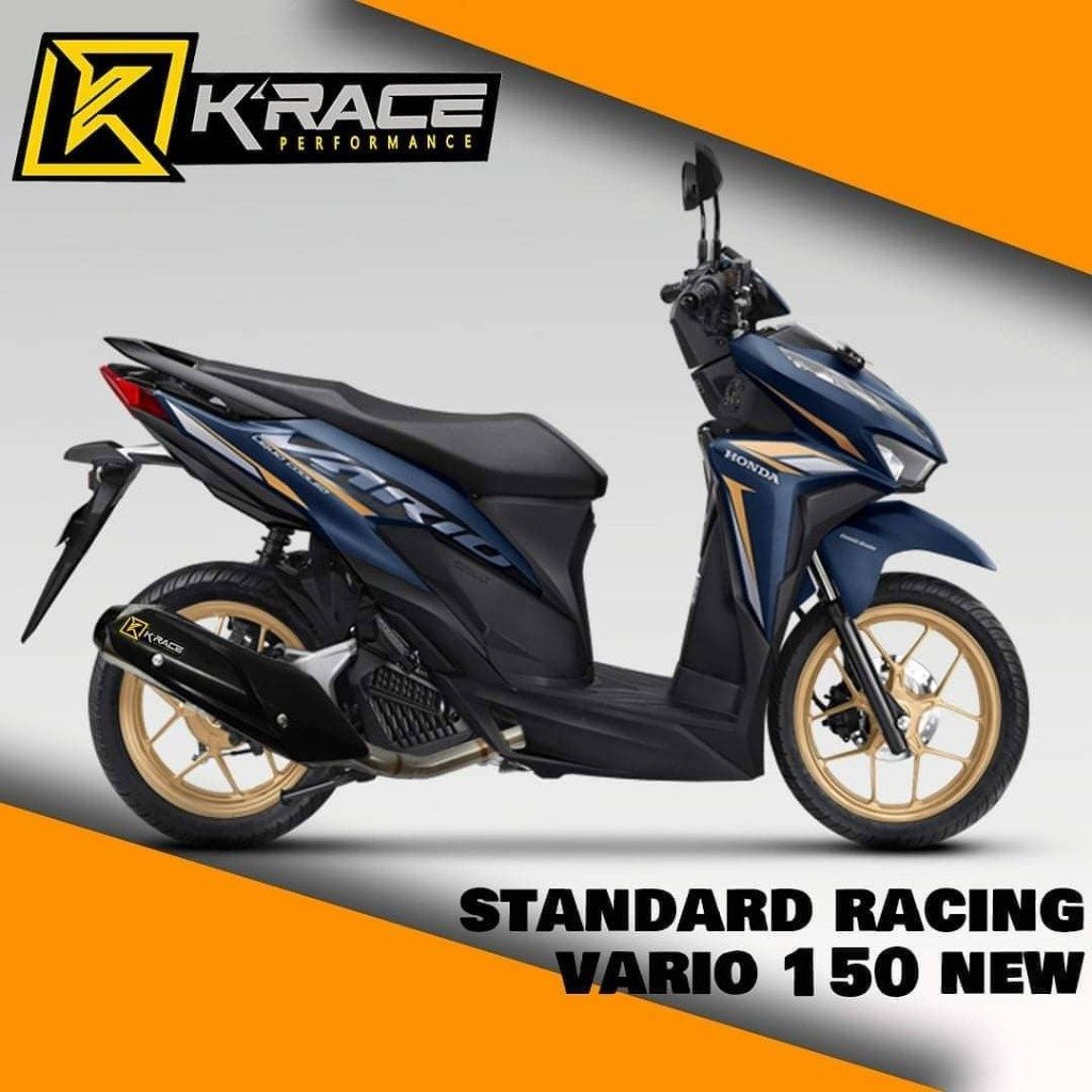 HONDA - K-RACE ケーレース Standard Racing Full System Exhaust フルエキゾーストマフラー Vario 125 150 HONDA ホンダ マフラー