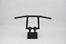 ALCAN hands アルキャンハンズ リトルボーイ 8インチ ブラックメッキ ハンドルバー ハンドル