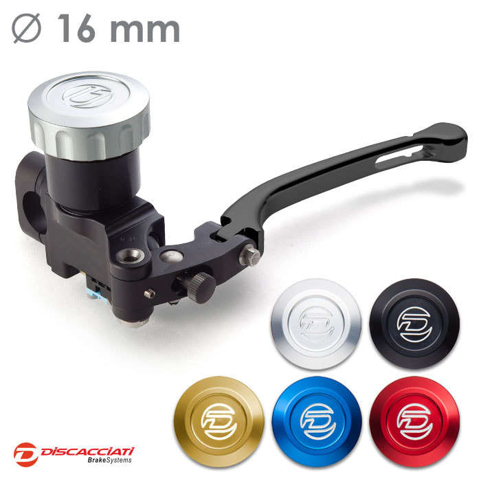 DISCACCIATI ディスカチャーティー 丸タンクラジアルクラッチマスター Φ16 クラッチマスターシリンダー..