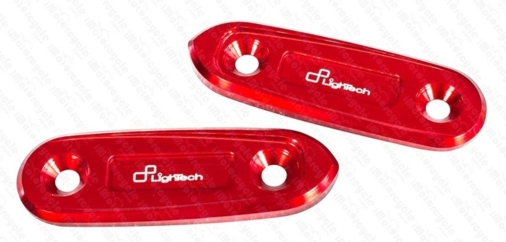 LighTech ライテック ミラー ブラインド プレート YZF-R25 YZF-R3 YAMAHA ヤマハ ミラーホールカバー ハンドル