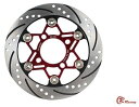 PIRANHA ピラニア Front disc brakes， decorated with double layers， stainless steel pins HONDA WAVE 110i/WAVE 125i CR RACING Brand フロントディスクローター WAVE 110i WAVE 125i HONDA ホンダ HONDA ホンダ