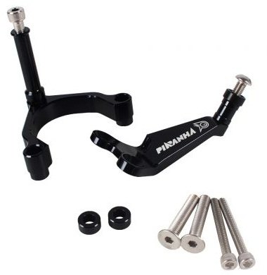 PIRANHA ピラニア ステアリングダンパーブラケット Z900 KAWASAKI カワサキ ハンドル周辺パーツ ハンドル