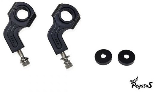 PIRANHA ピラニア Handle ハンドルバークランプ 254mm BONNEVILLE T100 BOBBER SPEED TWIN TRIUMPH トライアンフ ハンドルポスト・ハンドルライザー ハンドル周辺パーツ ハンドル