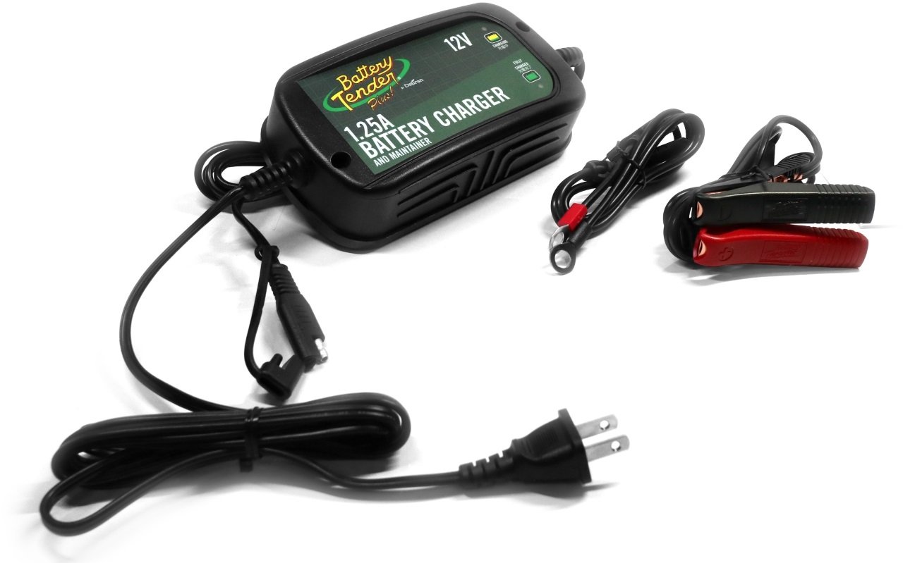 楽天ウェビック　楽天市場店Battery Tender バッテリーテンダー Plus High Efficiency 12V 1.25 Amp バッテリーチャージャー【Plus High Efficiency 12V 1.25Amp Battery Charger】