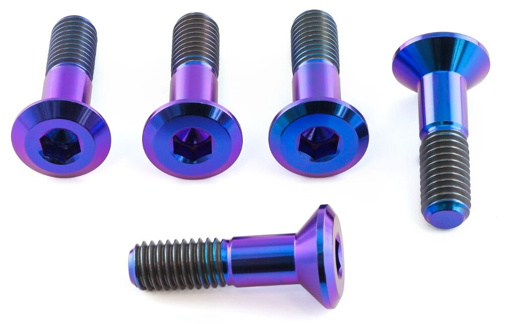 PRO BOLT プロボルト オフロード リア スプロケット ボルト 65 SX KTM スプロケットボルト・ナット 駆動系 カラー：パープル