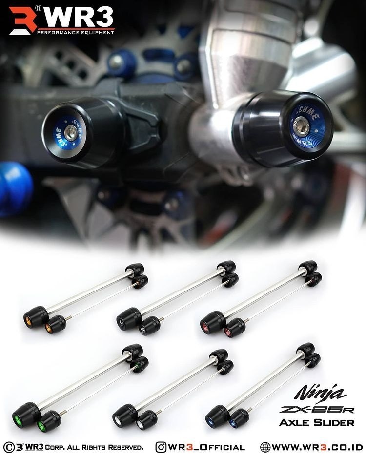 WR3 ダブルアールスリー アクスルスライダー ZX-25R KAWASAKI カワサキ フレーム