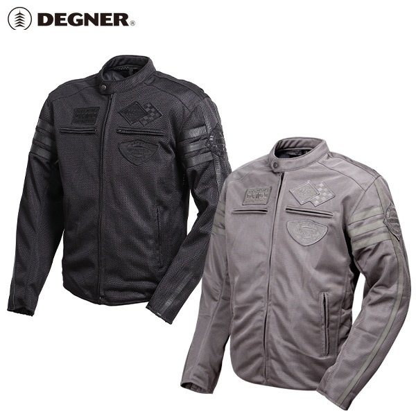 DEGNER デグナー テキスタイルフルメッシュジャケット
