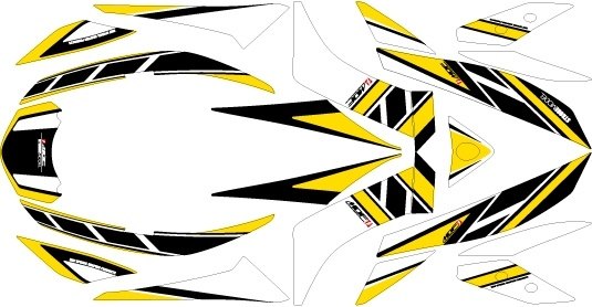 MDF エムディーエフ グラフィックキット シグナス グリファス YAMAHA ヤマハ 外装 タイプ：コンプリートセット(車両1台分フルセット)