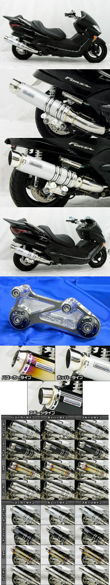 WirusWin ウイルズウィン アルティメットマフラー シルバーカーボン仕様 スポーツタイプ フォルツァMF08 HONDA ホンダ フルエキゾーストマフラー マフラー