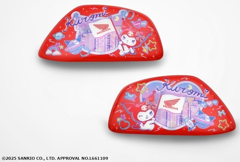 HONDA ホンダ 'Honda × Kuromi' モンキー125用タンクサイドパネル モンキー125 サイドカウル・サイドカバー カウル関連 外装