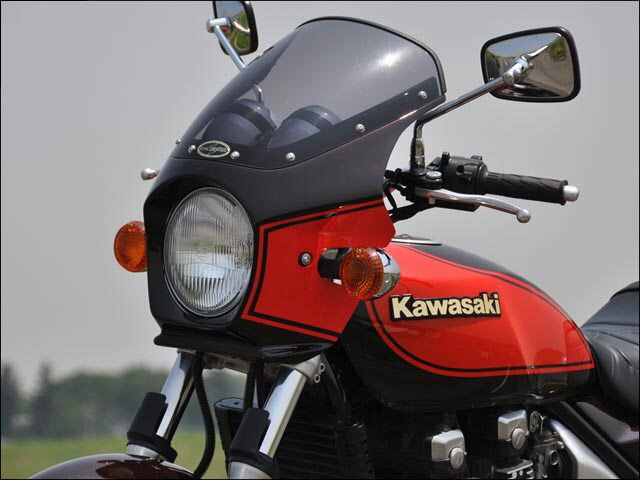 CHIC DESIGN シックデザイン マスカロード ZEPHYR ZEPHYRχ KAWASAKI カワサキ KAWASAKI カワサキ スクリーンカラー：クリア / 塗装カラー：【単色塗装】メタリックシャンパーニュゴールド（カラーコード：4Q）