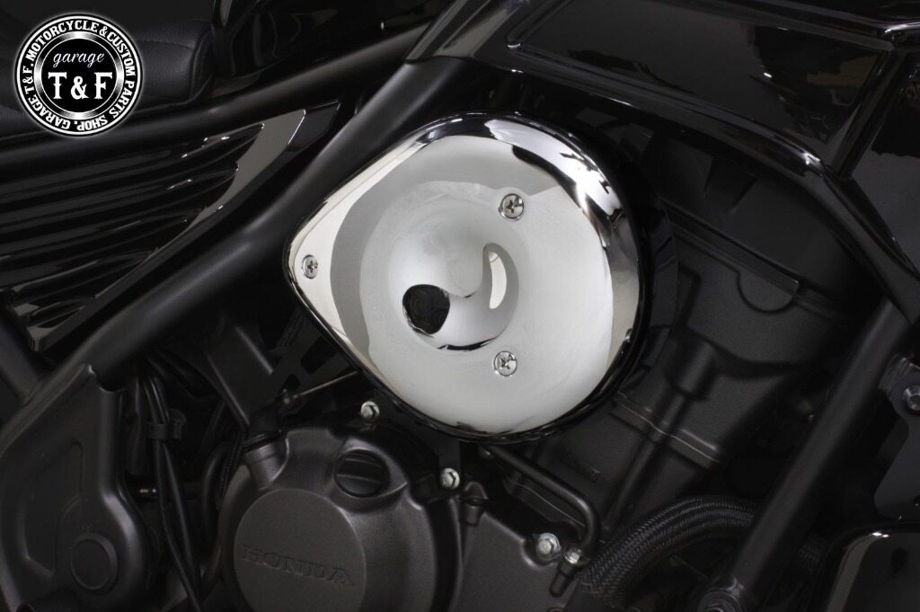 Garage T&F ガレージ ティアドロップダミーエアクリーナーキット レブル250 HONDA ...