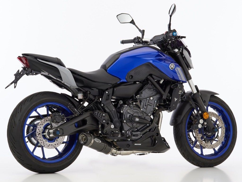 SHARK シャーク Street GP Complete Exhaust System (2-1) Super Short スリップオンマフラー MT-07 Tracer7 Tracer7GT XSR700 YAMAHA ヤマハ マフラー