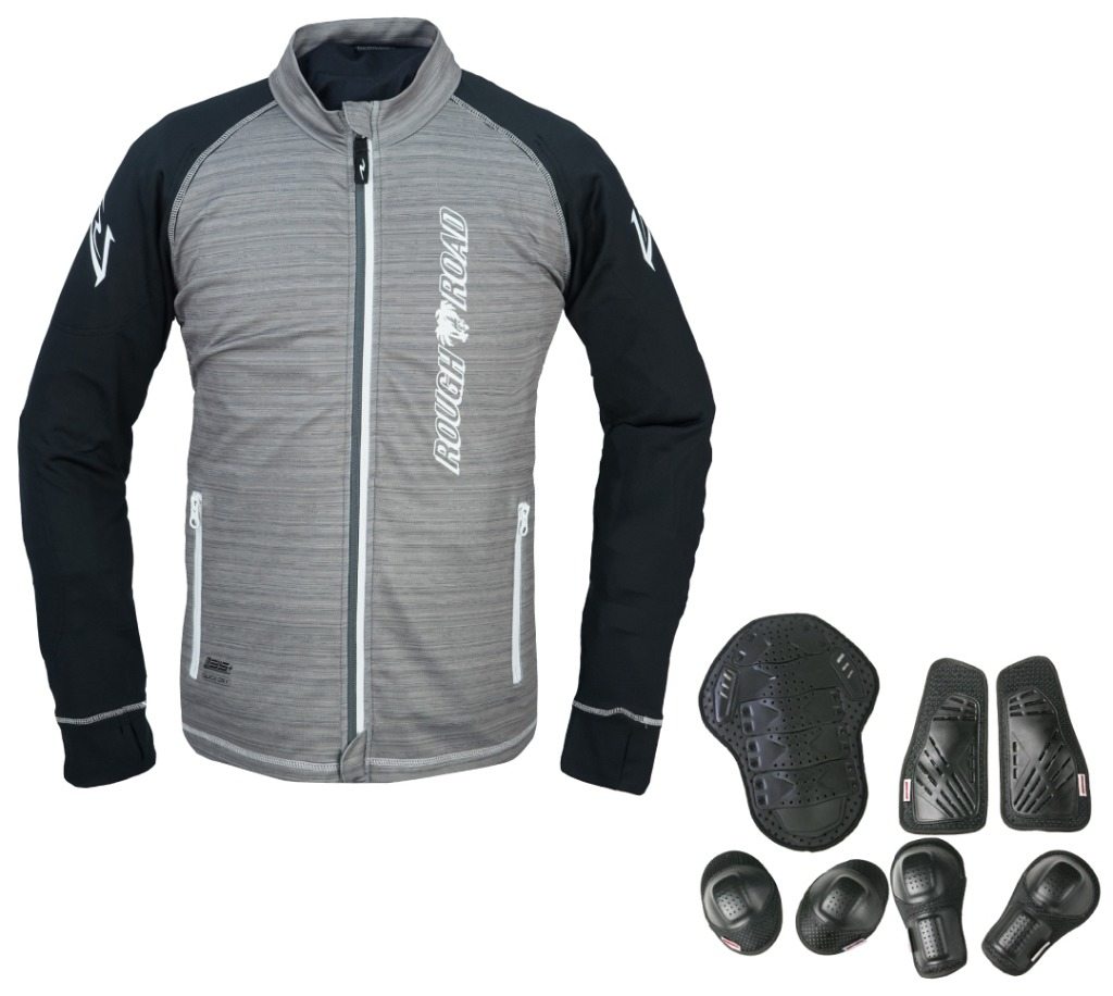 ROUGH＆ROAD ラフ＆ロード アーマージャケットハードパッドセット オールシーズンジャケット ジャケット アパレル