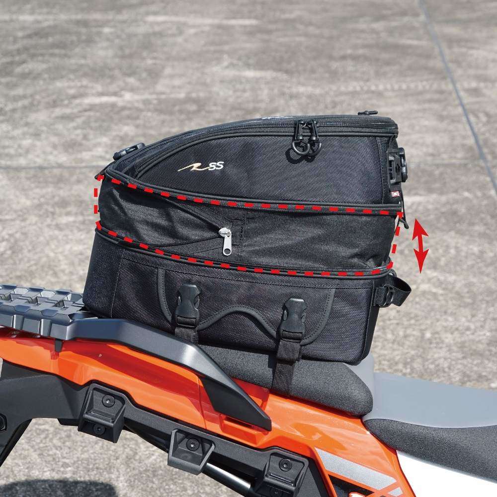 ROUGH＆ROAD ラフ＆ロード クルージングシートバッグ25 BF シートバッグ 車体用バ...