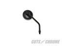 GUTS CHROME ガッツクローム 3インチラウンドミラー 10mmスレッド ミラー ハンドル