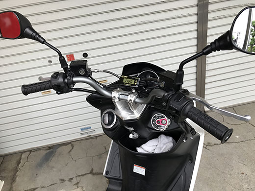 M-SOUL(�ॵ��) ���ॽ���� LEVEL10 ����ߥϥ�ɥ�С� MID 125-155cc ���������� �ϥ�ɥ�С� �ϥ�ɥ�