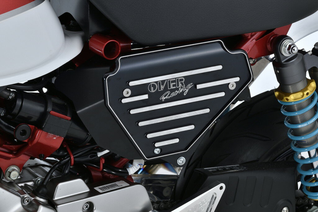 OVER オーヴァー サイドカバーL側 MONKEY125 Monkey125 HONDA ホンダ サイドカウル・サイドカバー カウル関連 外装