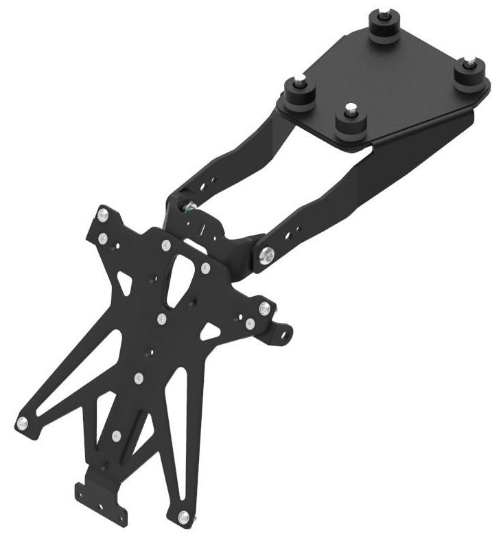 LighTech ライテック アジャスタブル ナンバー プレート ホルダー MONSTER 797 1200 S R SUPERSPORT 939 950 DUCATI ドゥカティ フェンダーレスキット フェンダー関連 外装